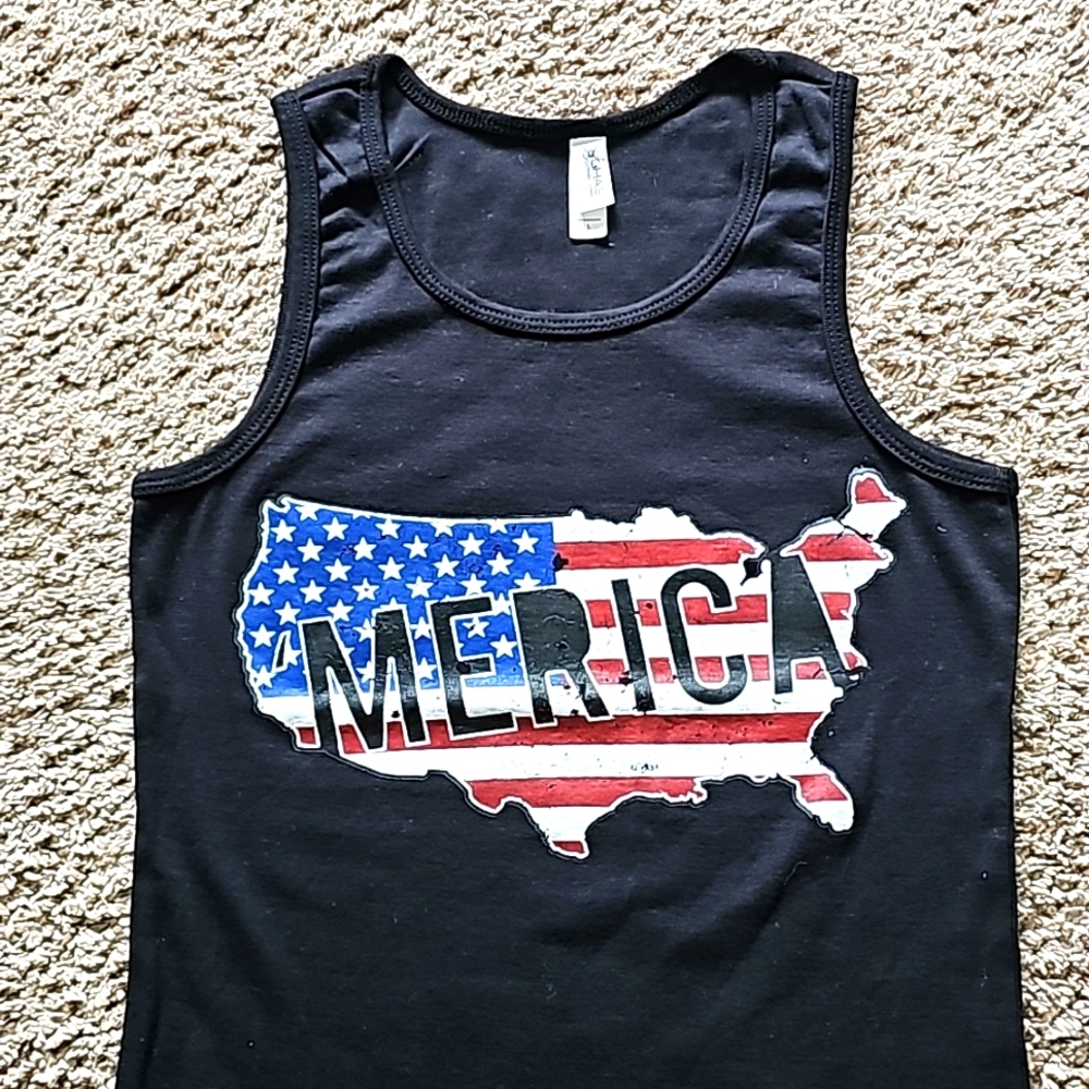 Merica USA tank top